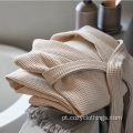 Home Hotel Use Bathrobe com chinelos